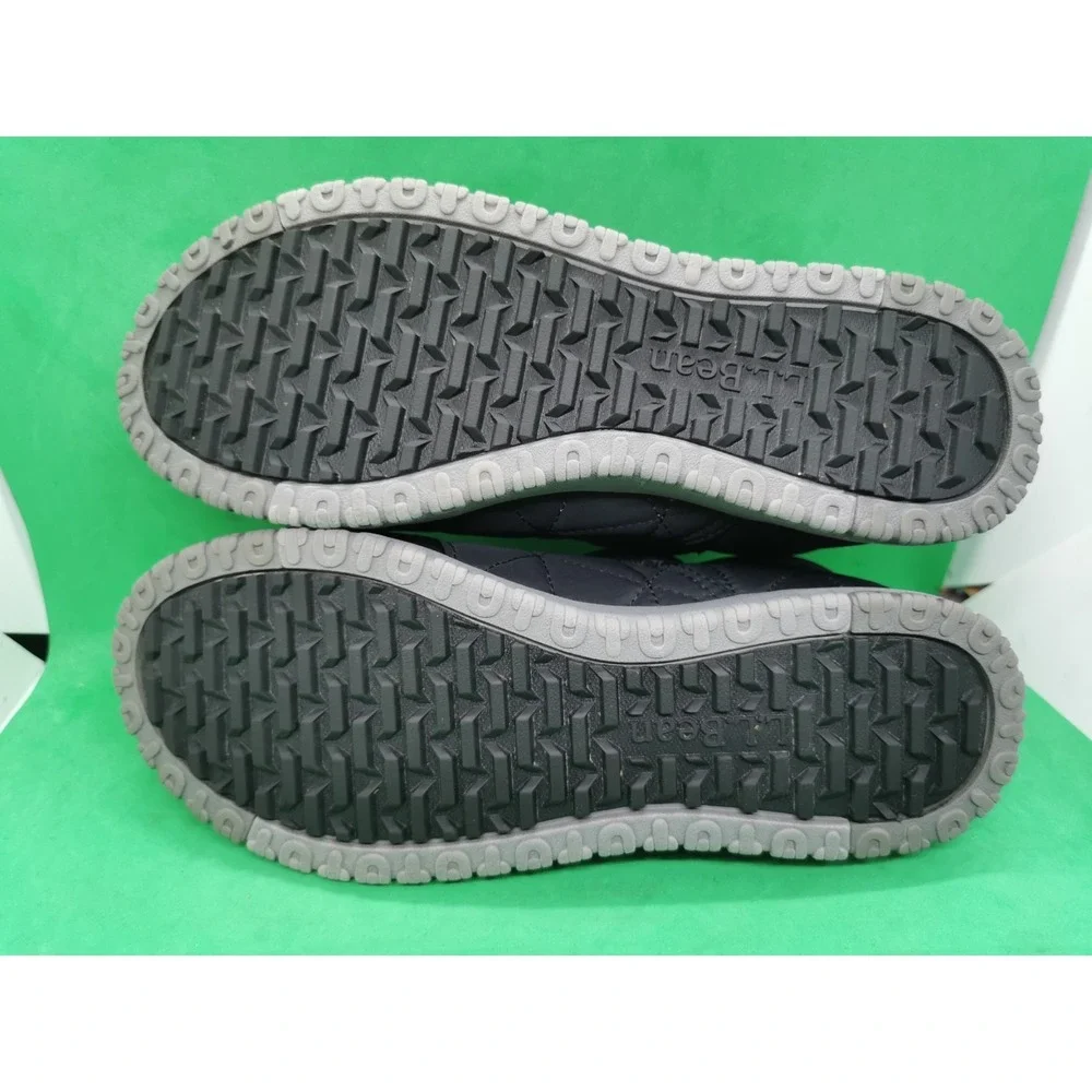 LL Bean Ultralight PrimaLoft Slip-On Shoes Women's Size 9 M Black Waterproof